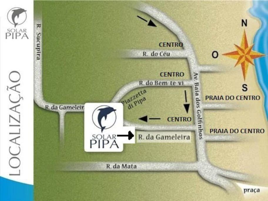 Ferienwohnung Solar De Pipa - Pipa Vip Flats Praia de Pipa Exterior foto